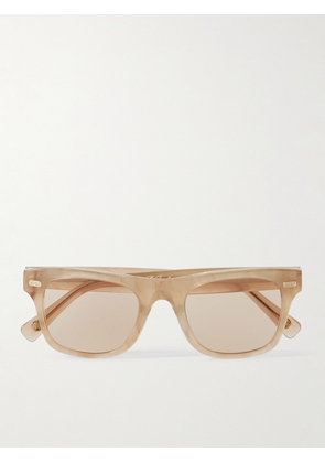 Brunello Cucinelli - Square-Frame Acetate Sunglasses - Men - Neutrals