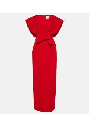 Carolina Herrera Bow-detail silk gown