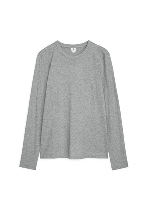 Long-Sleeved T-Shirt - Grey
