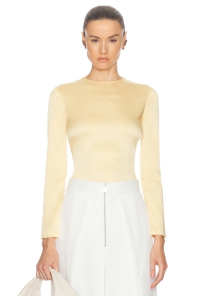 KHAITE Vlad Top in Gold - Neutral. Size 0 (also in 2, 6).