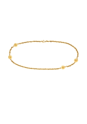 chanel Chanel Coco Mark Chain Belt in Gold - Metallic Gold. Size all.