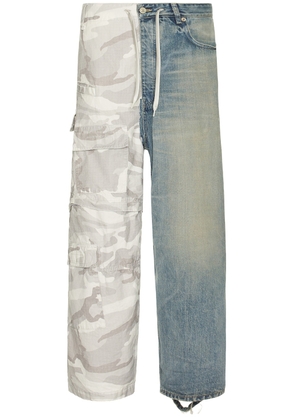 Balenciaga Hybrid Baggy Pants in Outback Blue - Blue. Size L (also in S).