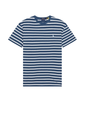 Polo Ralph Lauren Animated Tee in Clancy Blue & Nevis - Blue. Size L (also in M, S, XL/1X).