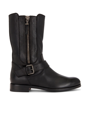 TOM FORD Smooth Grain Leather Ankle Boot in Black - Black. Size 37 (also in 38, 39, 40).