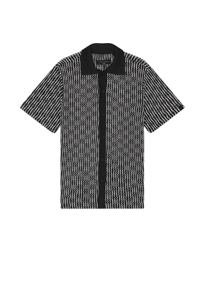 Rag & Bone Payton Shirt in Black Multi - Black. Size L (also in M, S, XL/1X).