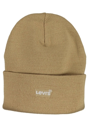 Levi's Beige Embroidered Logo Cap