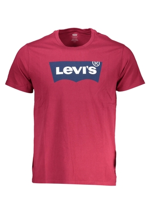 Levi's Classic Red Cotton Tee with Iconic Logo - XL