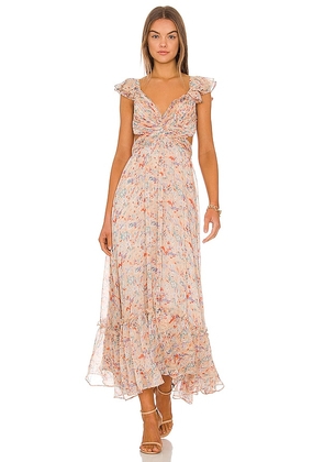 ASTR the Label Primrose Dress in Peach. Size M, S, XS.