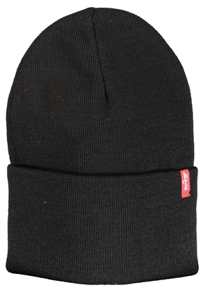 Levi's Sleek Black Logo Cap