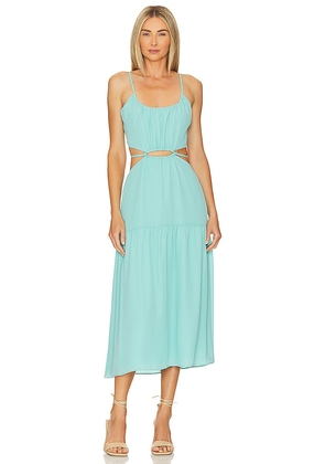BCBGeneration Tiered Dress in Teal. Size XL.