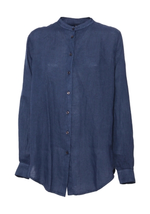 Fay Blue Linen Shirt