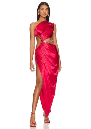 Bronx and Banco Jamilia Gown in Red. Size XS.