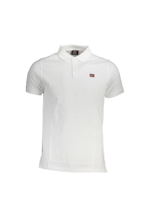 Norway 1963 White Cotton Polo Shirt - M