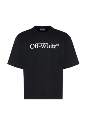 Off-White Cotton Crew-Neck T-Shirt