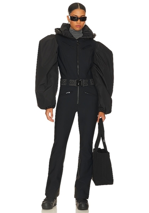 Goldbergh Voom Ski Jumpsuit in Black. Size 38/6.