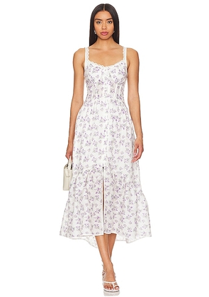ASTR the Label Yamila Dress in White. Size L.