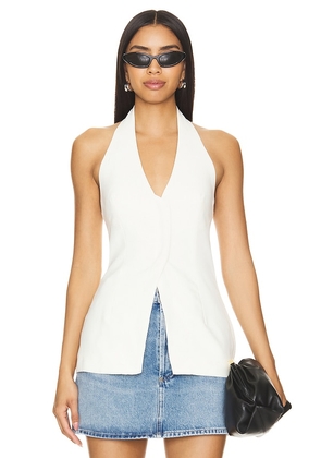ASTR the Label Jeanne Top in Ivory. Size XL, XS.