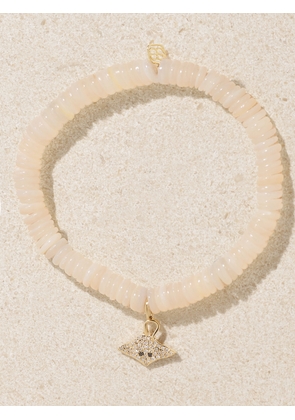 Sydney Evan - Stingray 14-karat Gold, Diamond And Mother-of-pearl Bracelet - One size