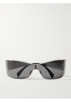 CELINE Eyewear - Rectangular-frame Silver-tone Sunglasses - One size