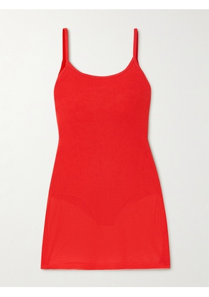 Jacquemus - Roupao Stretch-mesh Mini Dress - Red - FR32,FR34,FR36,FR38,FR40,FR42,FR44