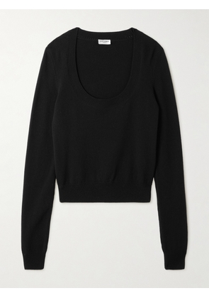 SAINT LAURENT - Wool Sweater - Black - XS,S,M,L,XL