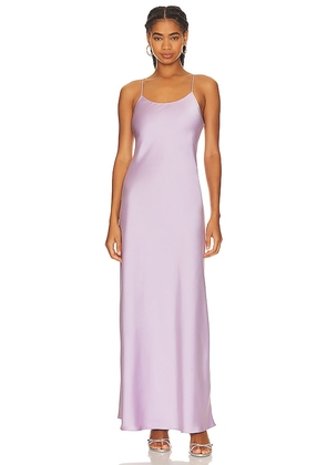 Line & Dot Bonnie Maxi Dress in Lavender. Size XS.