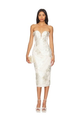 Katie May Tracey Dress in White. Size M, S, XL, XS.