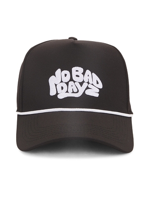 PrettyBoy No Bad Dayz Rope Hat in Black.