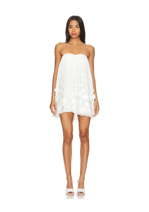retrofete Sherry Dress in White. Size M, S, XL, XS.
