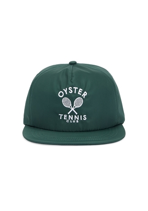 Oyster Tennis Club Members Hat in Green.
