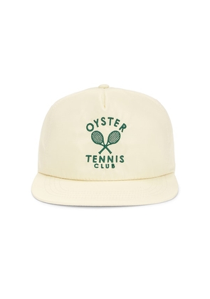 Oyster Tennis Club Members Hat in White.