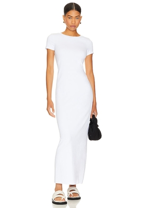 SNDYS Blair Dress in White. Size M, XS, XXS.