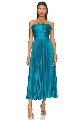 AMUR Giada Gown in Blue. Size 6.