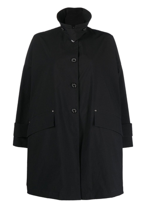 Mackintosh Humbie button-up coat - Black