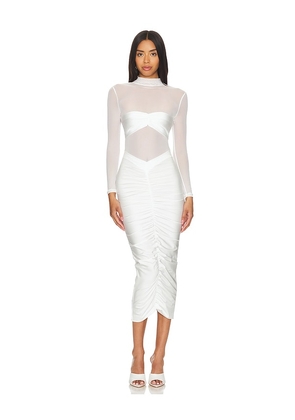 SER.O.YA Levina Dress in White. Size M, S, XL, XS, XXL, XXS.