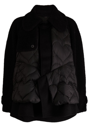 JNBY heart-motif quilted puffer jacket - Black
