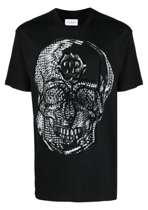 Philipp Plein skull-print round-neck T-shirt - Black