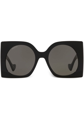 Gucci Eyewear oversize square-frame sunglasses - Black