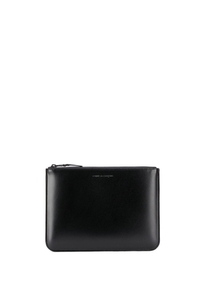 Comme Des Garçons Wallet embossed logo wallet - Black