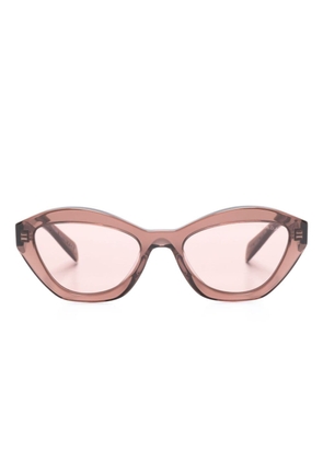Prada Eyewear cat-eye sunglasses - Brown
