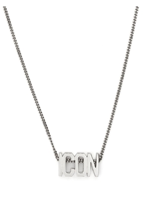 DSQUARED2 Icon pendant necklace - Silver