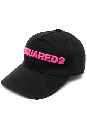 DSQUARED2 logo-embroidered baseball cap - Black