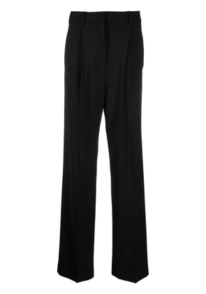 MSGM straight-leg wool trousers - Black