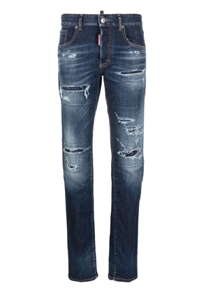 DSQUARED2 ripped skinny jeans - Blue