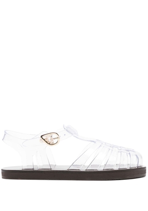 Ancient Greek Sandals Homeria Jelly flat sandals - White