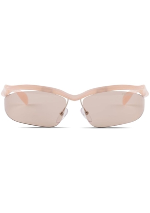 Prada Eyewear Runaway sunglasses - Gold