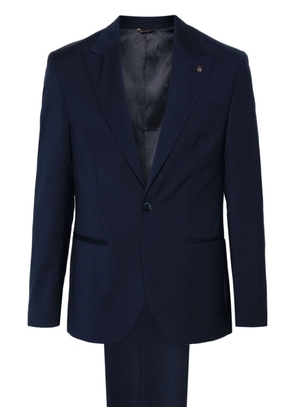 Manuel Ritz single-breasted suit - Blue