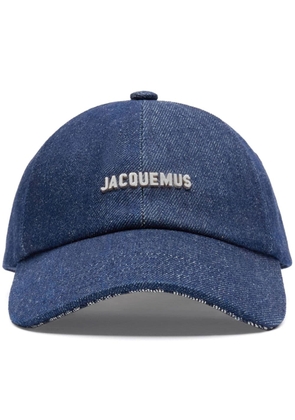 Jacquemus La Casquette Gadjo baseball cap - Blue