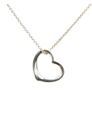 Tiffany & Co. Pre-Owned 2000-2010 Sterling Silver Open Heart Pendant necklace