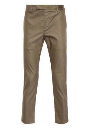 PT Torino pendant-detailing trousers - Brown